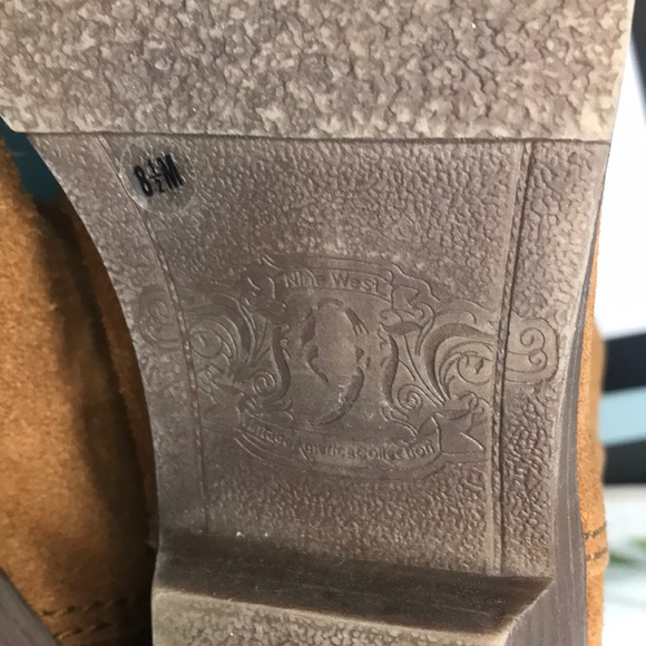 Nine West soft brown suede boots ladies 8.5 EUC - Picture 8 of 10